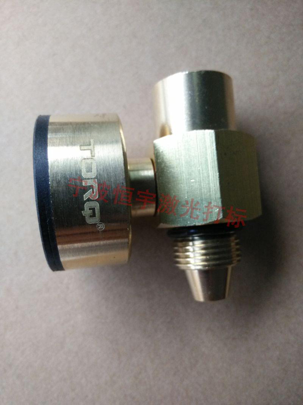 銅件銅制品鐳射打標